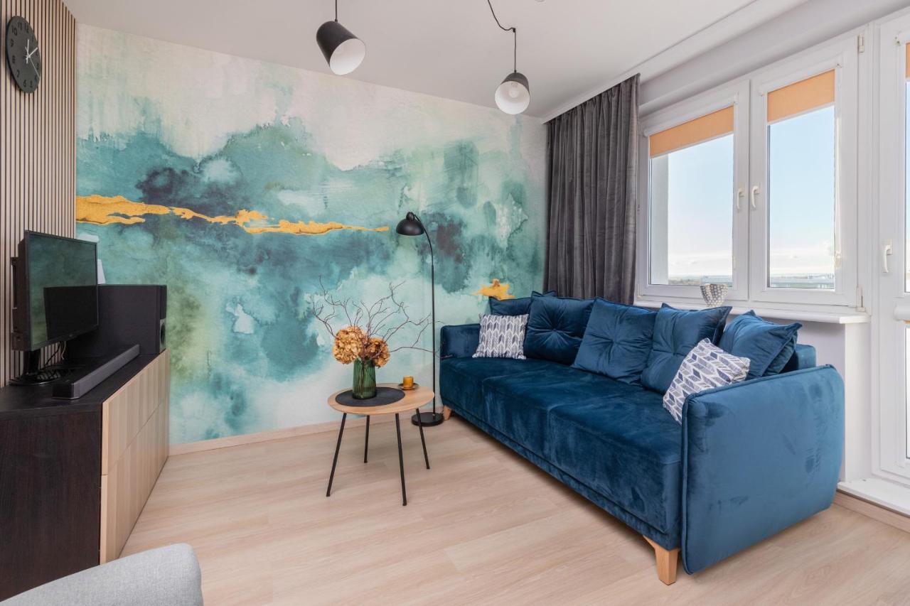 Cozy Pastel Studio In Gdansk By Noclegi Renters المظهر الخارجي الصورة
